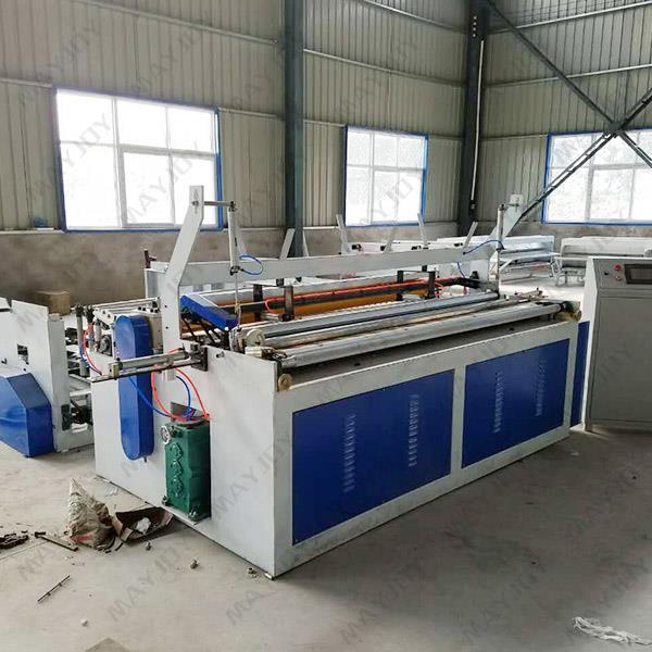 1575 Toilet Paper Rewinding Machine With Full Embossing